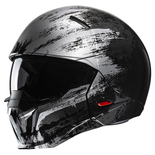 HJC i20 Furia Modular Helmet MC-5SF - Black/White - XS - SKU:1126815