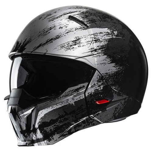 HJC i20 Furia MC-5SF Modular Helmet - Black/White