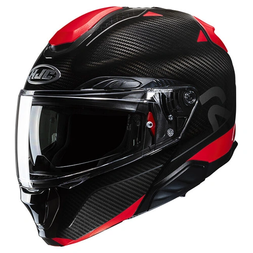 HJC RPHA 91 Carbon Noela MC-1 Modular Helmet - Black/Red - 2XL - SKU:1126953