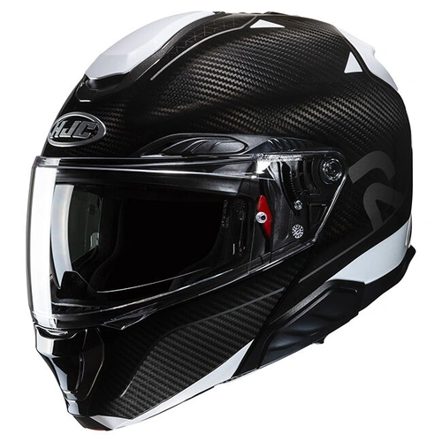HJC RPHA 91 Carbon Noela MC-5 Modular Helmet - Black/Grey - M - SKU:1126956