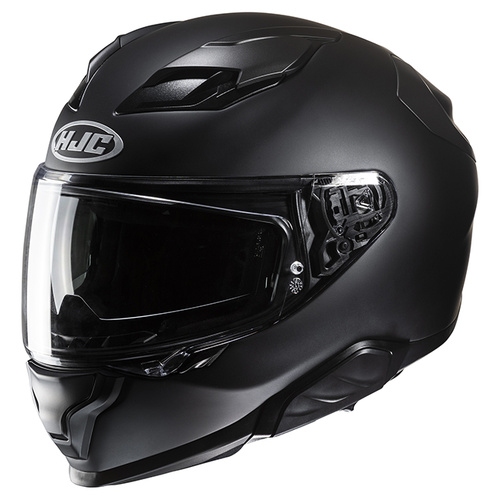 HJC F71 Full Face Helmet - Semi Flat Black - M - SKU:1126962