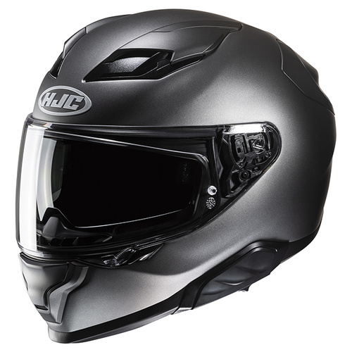 HJC F71 Full Face Helmet - Semi Flat Titanium - XS - SKU:1126966