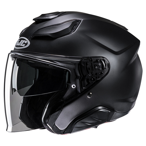 HJC F31 Modular Helmet - Semi-Flat Black - XS - SKU:1127075