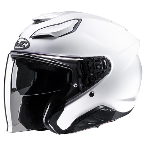 HJC F31 Modular Helmet - Pearl White - XS - SKU:1127087