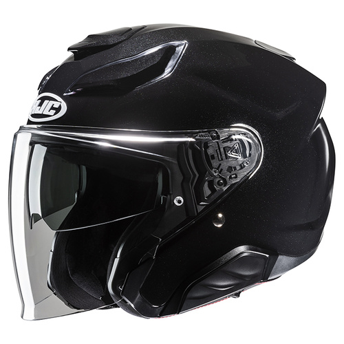 HJC F31 Modular Helmet - Metal Black - M - SKU:1127095