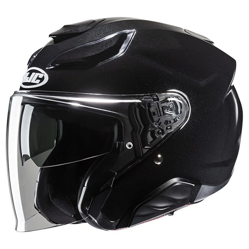 HJC F31 Modular Helmet - Metal Black - XL - SKU:1127097