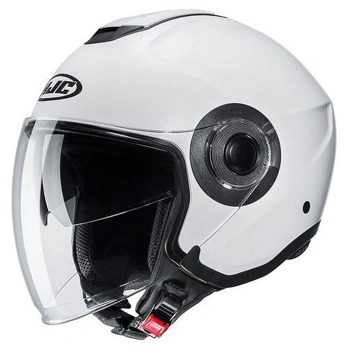 HJC i40N Modular Helmet - Semi-Flat Pearl White
