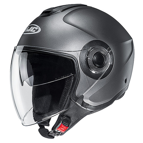 HJC i40N Modular Helmet - Semi-Flat Titanium - XS - SKU:1127117