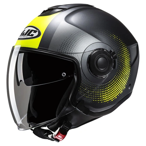 HJC i40N Pyle MC-3HSF Modular Helmet - Black/Yellow
