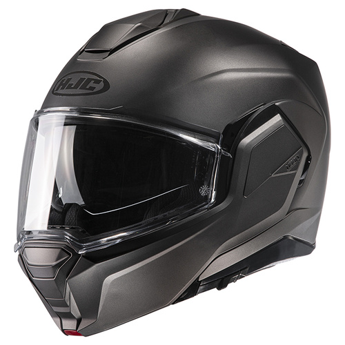 HJC i100 Modular Helmet - Semi-Flat Titanium - S - SKU:1127132
