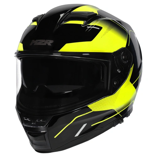 M2R Sabre Inception Full Face Helmet (PC-3) - Hi-Vis