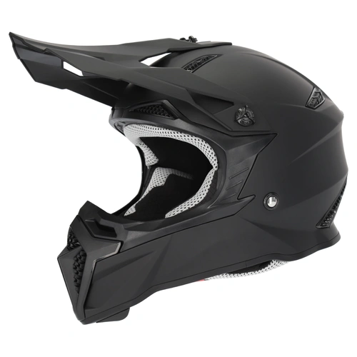 M2R Youth X2.1 Pulse Lightweight MX Helmet - Matte Black