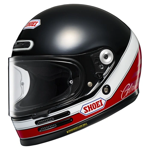 Shoei Glamster 06 Abiding Helmet TC-1 - Black/Red