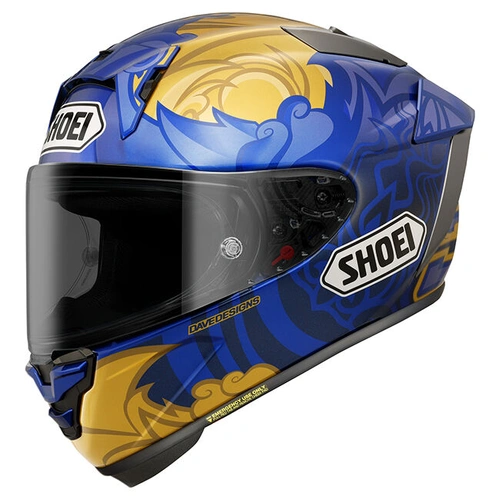 Shoei X-SPR Pro Marquez Thailand Replica Helmet TC-2 - Blue/Gold - S