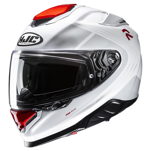 HJC RPHA 71 Frepe Full Face Helmet MC-1 - White/Red - 2XL - SKU:1127721