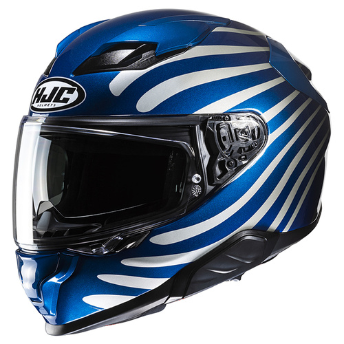 HJC F71 Zen Full Face Helmet MC-2 - Blue/White - XS - SKU:1127782