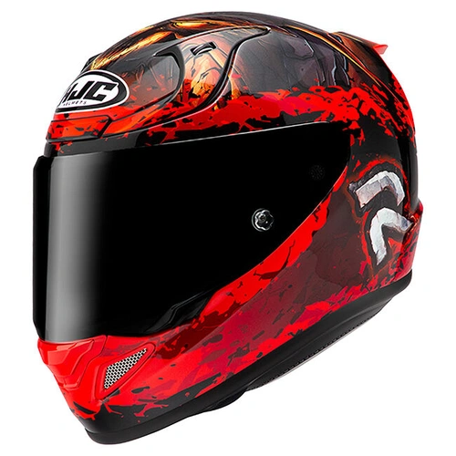 HJC RPHA 12 Diablo Blizzard MC1 Full Face Helmet - Black/Red