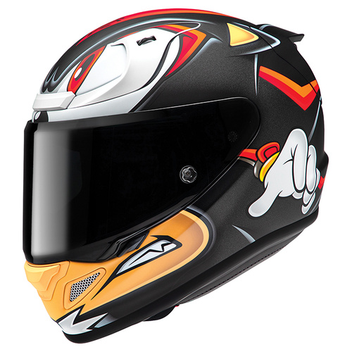 HJC RPHA 12 Shadow the Hedgehog Full Face Helmet MC-1SF - Black/Red - S - SKU:1128310