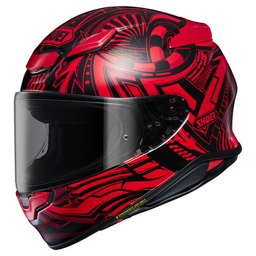 Shoei NXR2 Beaut Helmet TC-1 - Black/Red/White - XS - SKU:1128429