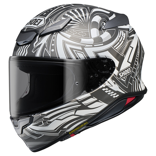 Shoei NXR2 Beaut Helmet TC-6 - Grey/White/Black - XS - SKU:1128443