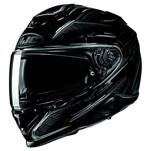 HJC RPHA 71 Teth Full Face Helmet MC-5 - Black/Grey - XS - SKU:1128970