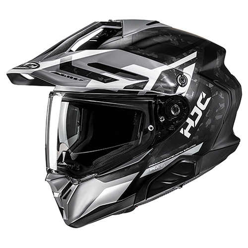 HJC RPHA 60 Dakar Adventure Helmet MC-5SF - Black/Grey - S - SKU:1129157