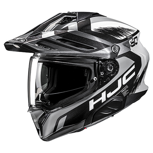 HJC RPHA 60 Dakar Adventure Helmet MC-5 - Black/Grey - S - SKU:1129169