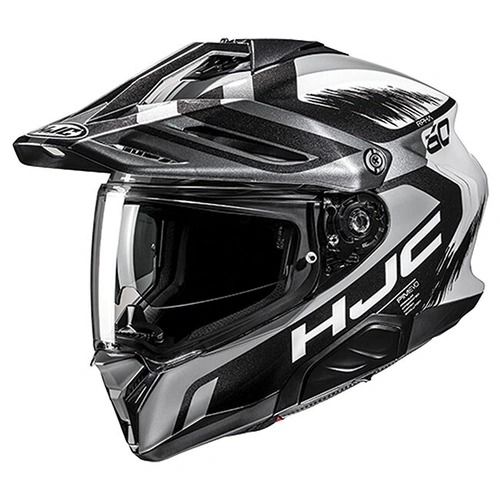 HJC RPHA 60 Dakar MC-5 Adventure Helmet - Black/Grey - S - SKU:1129169