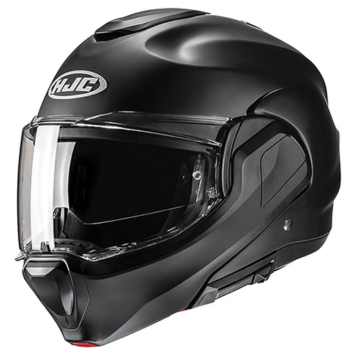 HJC F100 Modular Helmet - Semi-Flat Black - XS - SKU:1129180