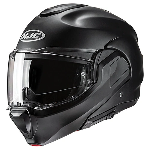 HJC F100 Modular Helmet - Semi-Flat Black - 2XL - SKU:1129185