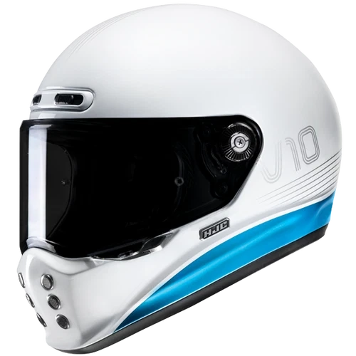 HJC V10 Tami MC-2 Full Face Helmet - White/Blue