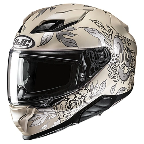 HJC F71 Eliz MC-9SF Full Face Helmet - Gold/Grey - M - SKU:1129285