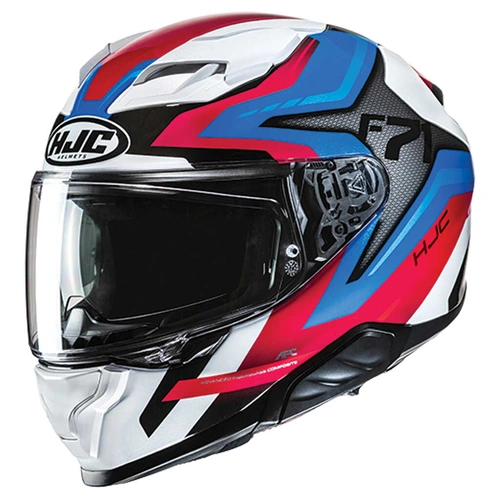 HJC F71 Fes Full Face Helmet - MC-21 - White/Blue