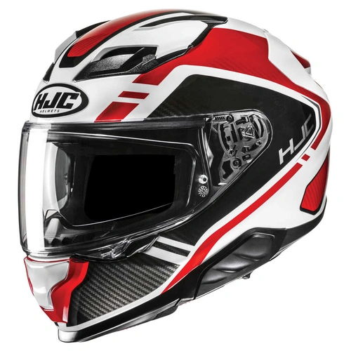 HJC F71 Tozz Full Face Helmet - MC-1 - White/Red