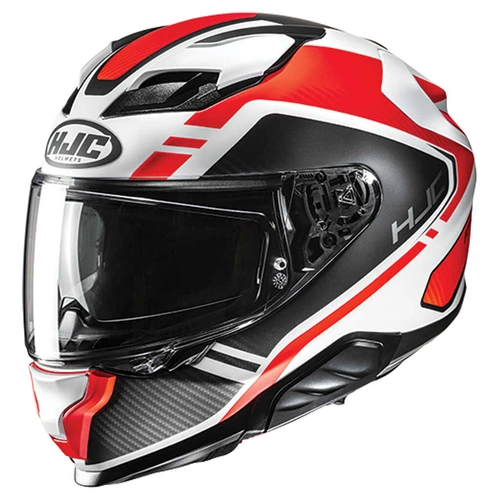 HJC F71 Tozz Full Face Helmet - MC-6HSF - White/Orange