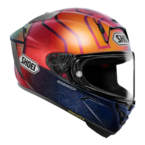 Shoei X-SPR Pro LE Marc Marquez Holi Helmet - TC-1 - 2XL - SKU:1130065