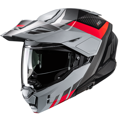 HJC i80 Imes Full Face Helmet - MC-1SF - Grey/Black/Red