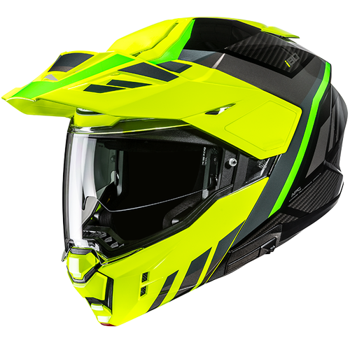 HJC i80 Imes Adventure Helmet - MC-3H - Black/Hi-Vis