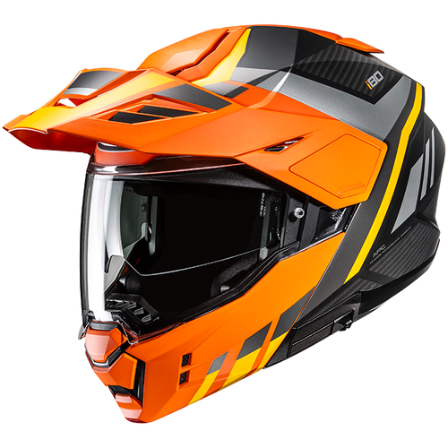 HJC i80 Imes Adventure Helmet - MC-7SF - Orange/Black