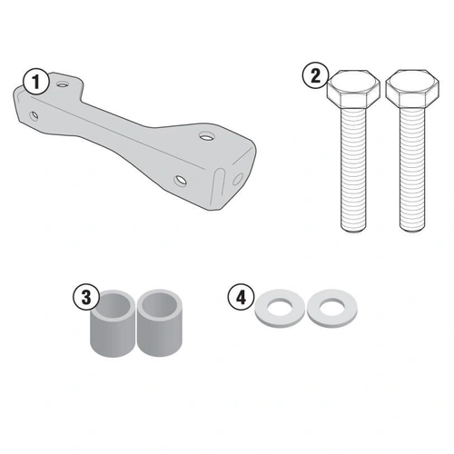 Givi To Mount Pannier Frames - Honda CB650F 14-18/CBr650F 14-16