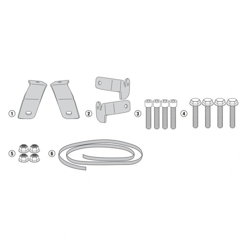 Givi (Optional Kit For Pl1146 Pannier Frames)