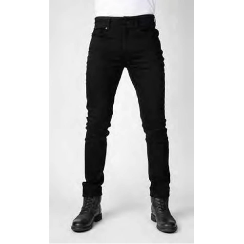 Bull-It Mens Skinny Zero Short Black Jeans