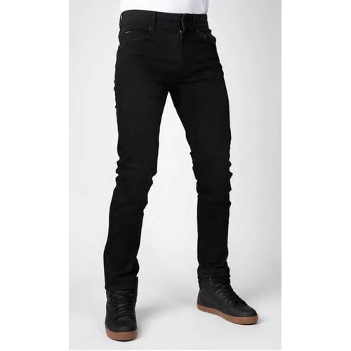 Bull-It Mens Slim Tactical Onyx Long Black Jeans