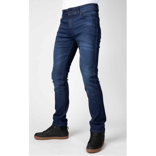 Bull-It Mens Straight Tactical Icon II Regular Blue Jeans