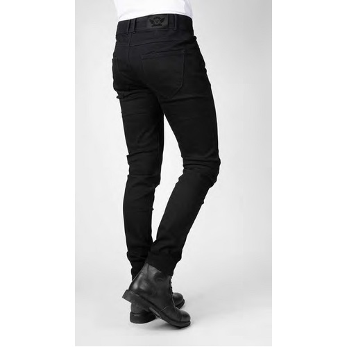 Bull-It Mens Slim Covert Evo Regular Jeans - Black - 34 - SKU:118606023234