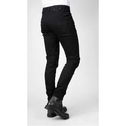 Bull-It Mens Straight Covert Evo Long Black Jeans