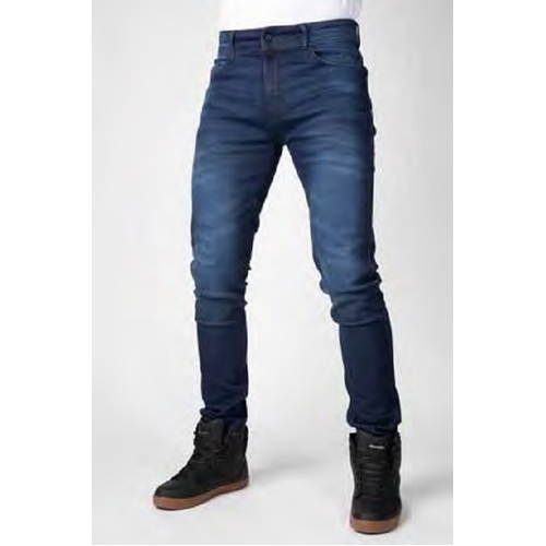 Bull-It Mens Slim Tactical Icon II Regular Jeans - Blue - 38 - SKU:118904013238