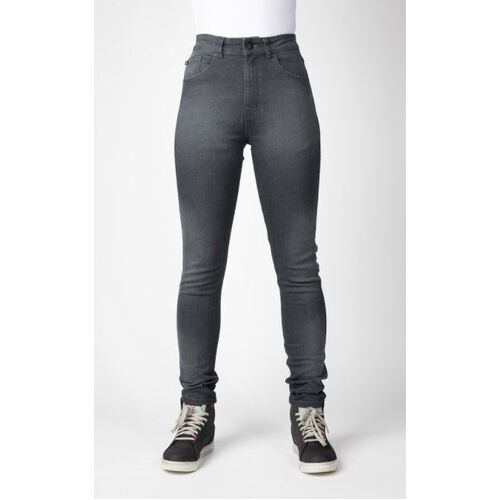 Bull-It Ladies Slim Tactical Elara Grey Regular Jeans - Women Specific - 8 - Adult - Grey - SKU:119004023108