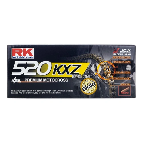 Rk Chain 520Kxz - 120 Link - Gold