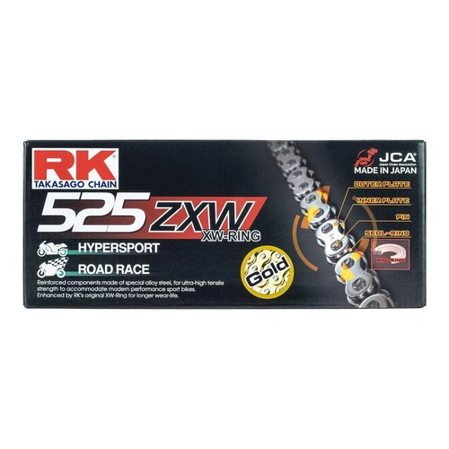 RK CHAIN GB525ZXW 120L - Gold